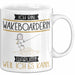 Wakeboarderin Tasse Geschenk Ich Bin Wakeboarderin Warum Weil Ich Es Kann Geschenkidee Geburtstag Weiß Trendation