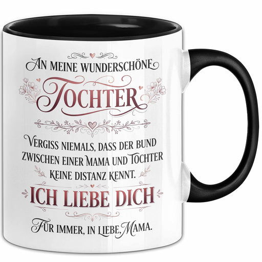 Familie Tasse Geschenk Ich Liebe Dich Fuer Immer Geschenkidee Geburtstag Tochter Trendation