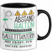 Balletttänzerin Tasse Geschenk Lustig Abstand Halten Hochleistungs-Balletttänzerin Mit Drang Zur Perfektion Bei Der Arbeit Trendation