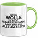 Wolle Tasse Wenn Wolle Nicht Repariert, Sind Wir Am Arsch Geschenk Grün Trendation