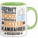 Kanufahrer Geschenk Lustiger Spruch für Kanufahrer Geschenkidee Bester Kanufahrer Der Welt Grün Trendation