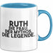 Ruth Tasse Ruth – Die Frau. Der Mythos. Die Legende. Geschenk Blau Trendation
