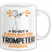 Trompeter Geschenk Tasse So Gut Kann Nur Ein Trompeter Aussehen Geschenkidee Kaffee-Becher Weiß Trendation