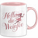 Weintrinker Trinken Fee Tasse Geschenk Lustige Geschenkidee Spruch Weinliebhaber Fee Rosa Trendation