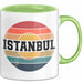 Istanbul Türkei Tasse Geschenk Lustige Geschenkidee Spruch Grün Trendation