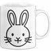 Kaninchen Hase Tierliebhaber Tasse Geschenk Lustige Geschenkidee Spruch Weiß Trendation