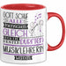 Musiklehrerin Geschenk Becher Tasse Gott Schuf Alle Menschen Gleich Nur Die Besten Durfeten Musiklehrerin Werden Geschenkidee Lustig Rot Trendation