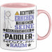 Paddler Geschenk Tasse Lustiger Spruch Erheben Sie Sich Der Paddler Betritt den Raum Rosa Trendation