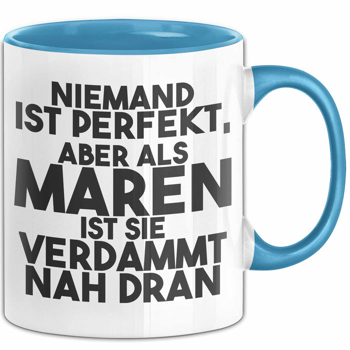 Maren Tasse Niemand Ist Perfekt, Aber Als Maren Ist Sie Verdammt Nah Dran