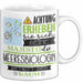 Meeresbiologin Tasse Geschenk Lustiger Spruch Bitte Erheben Sie Sich Seine Majestät Die Meeresbiologin Betritt Den Raum Weiß Trendation