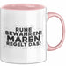Maren Tasse Ruhe Bewahren! Maren Regelt Das! Geschenk Rosa Trendation