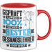 Gesangslehrer Geschenk Lustiger Spruch für Gesangslehrer Geschenkidee Bester Gesangslehrer Der Welt Rot Trendation