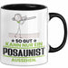 Posaunist Geschenk Tasse So Gut Kann Nur Ein Posaunist Aussehen Geschenkidee Kaffee-Becher Schwarz Trendation