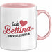 Bettina Tasse Geschenk Ich Bin Vollkommen Bettina Geschenkidee Geburtstag Rosa Trendation