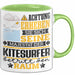 Kitesurfer Geschenk Tasse Lustiger Spruch Erheben Sie Sich Der Kitesurfer Betritt den Raum Grün Trendation