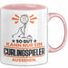 Curlingspieler Geschenk Tasse So Gut Kann Nur Ein Curlingspieler Aussehen Geschenkidee Kaffee-Becher Rosa Trendation