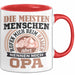 Opa Tasse Geschenk Die Meisten Menschen Nennen Mich Beim Namen Grossvater Geschenkidee Becher Rot Trendation