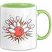 Bowling Fan Tasse Geschenkidee für Kegelzerstörer Grün Trendation