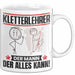 Kletterlehrer Tasse Geschenk für Kletterlehrer Der Mann Der Alles Kann Geschenkidee zum Geburtstag Weiß Trendation