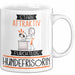 Hundefrisörin Tasse Geschenk Becher Stark Attraktiv Furchtlos Hundefrisörin Lustige Geschenkidee Weiß Trendation