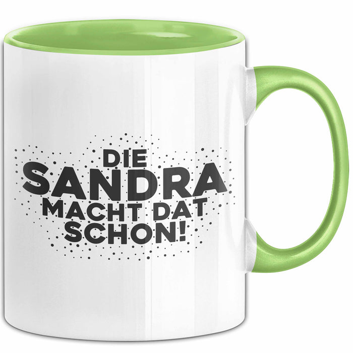 Sandra Tasse Die Sandra Macht Dat Schon Geschenk