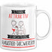 Haustier-Tätowiererin Tasse Geschenk Becher Stark Attraktiv Furchtlos Haustier-Tätowiererin Lustige Geschenkidee Weiß Trendation