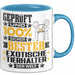 ExotischeTierhalter Geschenk Lustiger Spruch für ExotischeTierhalter Geschenkidee Bester ExotischeTierhalter Der Welt Blau Trendation