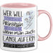 Langläuferin Tasse Geschenk Spruch Wer Will Schon Prinzessin Sein Wenn Man Auch Langläuferin Sein Kann Rosa Trendation