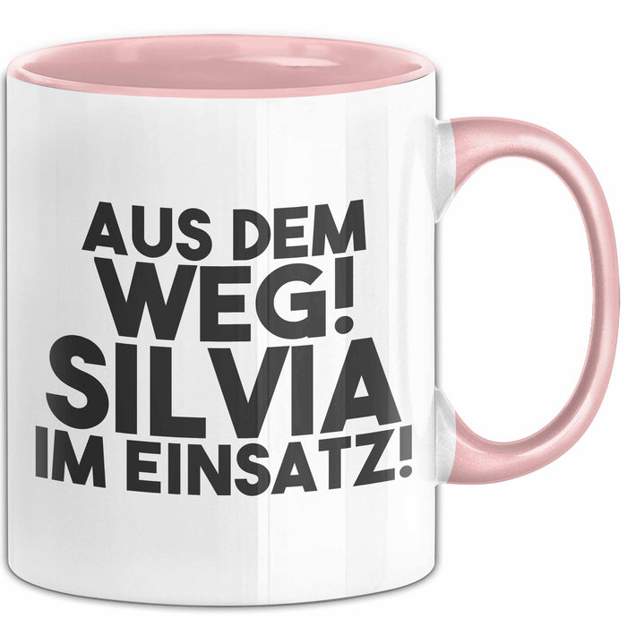 Silvia Tasse Aus Dem Weg! Silvia Im Einsatz! Geschenk