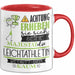 Leichtathletin Tasse Geschenk Lustiger Spruch Bitte Erheben Sie Sich Seine Majestät Die Leichtathletin Betritt Den Raum Rot Trendation