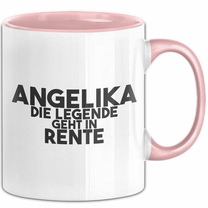 Angelika Tasse Angelika – Die Legende Geht In Rente Geschenk