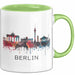 Deutschland Berlin Tasse Geschenk Lustige Geschenkidee Spruch Grün Trendation