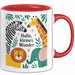 Baby Geburt Neue Eltern Tasse Geschenk Lustige Geschenkidee Spruch Kleines Wunder Rot Trendation