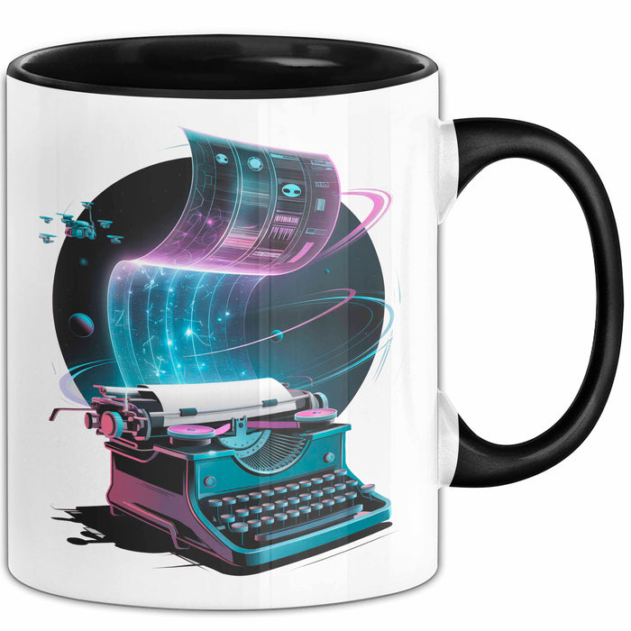 Sci Fi Autor Tasse Geschenkidee für Zukunftswelten Trendation
