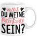 Willst du Meine Patentante Sein Verkündung Tasse Geschenkidee Spruch Beste Patentante Kaffee-Becher Weiß Trendation