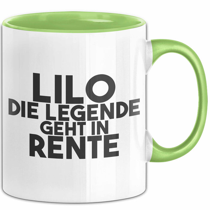 Lilo Tasse Lilo – Die Legende Geht In Rente Geschenk