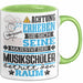 Musikschüler Geschenk Tasse Lustiger Spruch Erheben Sie Sich Der Musikschüler Betritt den Raum Grün Trendation