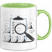 Wirtschaftsprüfer Tasse Geschenk Lustige Geschenkidee Spruch Für Detail Prüfer Grün Trendation