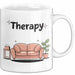 Therapeut Tasse Geschenk Lustige Geschenkidee Spruch Für Mentale Gesundheit Befürworter Weiß Trendation