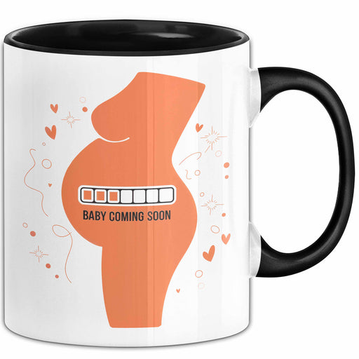 Werdende Mama Tasse Geschenk Lustige Geschenkidee Spruch Für Bald Mütter Trendation