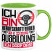 Berufskraftfahrer Ausbildung Tasse Geschenk Ich Bin Berufskraftfahrer In Der Ausbildung Ich Darf Das Geschenkidee Spruch Grün Trendation
