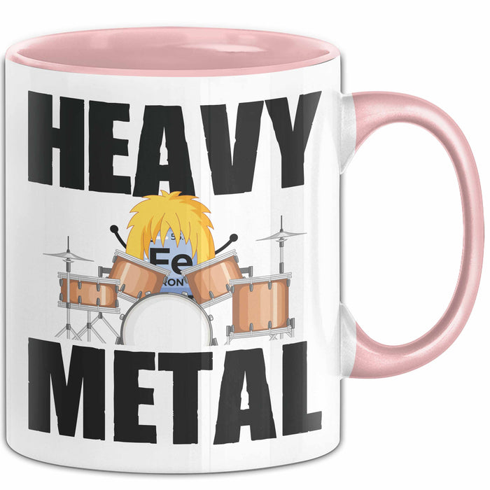 Chemiker Tasse Geschenk Punk Rock Spruch Geschenkidee Wissenschaftler Rosa Trendation