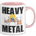 Chemiker Tasse Geschenk Punk Rock Spruch Geschenkidee Wissenschaftler Rosa Trendation