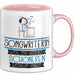 Songwriterin Weil Es Keinen Schöneren Beruf Gibt Tasse Geschenk für Eine Songwriterin Lustig Rosa Trendation