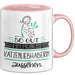 Katzenliebhaberin Geschenk Tasse So Gut Kann Nur Eine Katzenliebhaberin Aussehen Geschenkidee Geburtstag Weihnachten Lustig Rosa Trendation