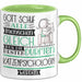 Katzenpsychologin Geschenk Becher Tasse Gott Schuf Alle Menschen Gleich Nur Die Besten Durfeten Katzenpsychologin Werden Geschenkidee Lustig Grün Trendation