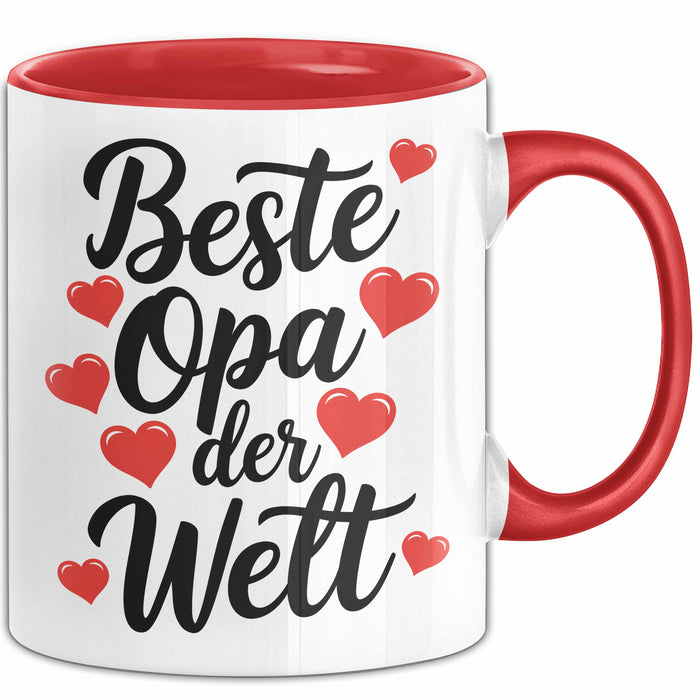 Opa Tasse Geschenk Bester Opa Der Welt Geschenkidee Vatertag Geburtstag