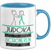 Judoka Weil Es Keinen Schöneren Beruf Gibt Tasse Geschenk für Eine Judoka Lustig Blau Trendation
