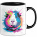 Buntes Meerschweinchen Tierliebhaber Tasse Geschenk Lustige Geschenkidee Spruch Trendation