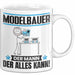 Modelbauer Tasse Geschenk für Modelbauer Der Mann Der Alles Kann Geschenkidee zum Geburtstag Weiß Trendation